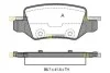 Колодки тормозные дисковые, к-кт. STARLINE BD S302 (фото 2)