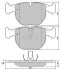 Колодки тормозные дисковые, к-кт. STARLINE BD S384 (фото 1)