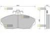 Колодки тормозные дисковые, к-кт. STARLINE BD S416 (фото 2)