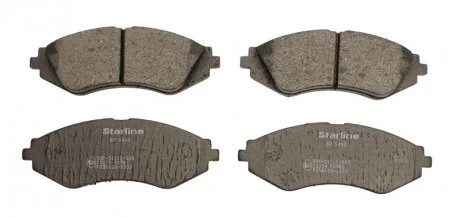 Колодки тормозные дисковые, к-кт. STARLINE BD S440