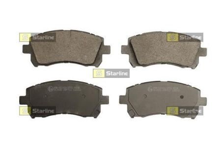 Колодки тормозные дисковые, к-кт. STARLINE BD S476