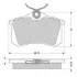 Колодки тормозные дисковые, к-кт. STARLINE BD S831P (фото 1)