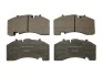 Дискові гальмівні колодки, комплект (з РМК), 29158/29171/29271/29308 WVA BD T002