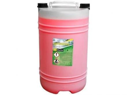 Антифриз K12 / G12+ / концентрат / 60л. / этиленгликоль / розовый / (VW TL774D/F, MB 325.3 STARLINE NA K12-60