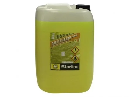 Антифриз KR / RENAULT / концентрат / 25л. / етиленгліколь / жовтий / Renault 41-01-001 D / STARLINE NA KR-25