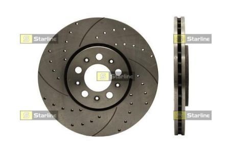 Гальмівний диск STARLINE PB 2480S (фото 1)