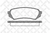 Гальмівні колодки дискові зад. Toyota Land Сruiser (J100) 4,2 98-/Lexus LX II (UZJ100) 02- 717 000B-SX