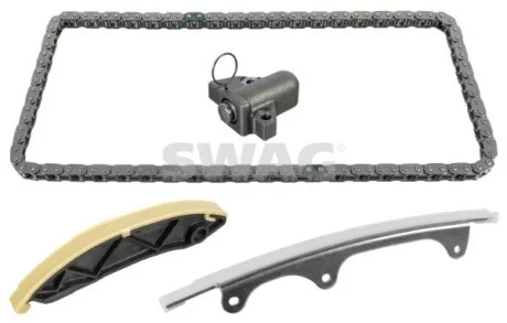 Комплект ГРМ (ланцюг + елементи) FIAT FULLBACK MITSUBISHI L200, L200 / TRITON, PAJERO SPORT III 2.2D/2.4D 11.14- SWAG 33104653