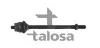 (С пыльником 294-305mm) Рулевая тяга VW T4 90-03 TALOSA 44-09678 (фото 1)