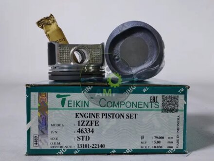 Поршні двигуна, комплект TEIKIN 46334STD