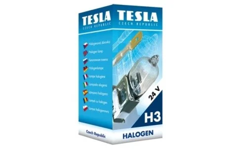 Автомобільна лампа H3 24V 70W PK 22s TESLA B10302
