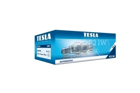Автомобільна лампа P21W 24V BA 15 s TESLA B52102