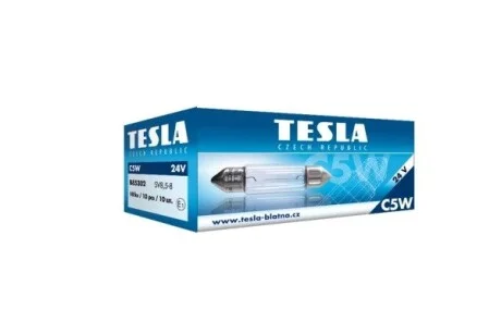 Автомобільна лампа C5W 24V SV 8,5-8 TESLA B85302