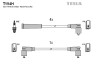 Кабель запалювання к-кт TESLA Skoda Felicia 94-98 1,3 carb T194H