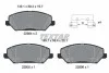 Гальмівні колодки HYUNDAI/KIA i30/Ceed/Xceed "F "16>> 2280401