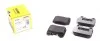 Тормозные колодки задние MB ML W163 2315702