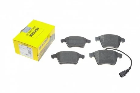 Тормозные колодки VW Multivan / Transporter передняя сторона S = 18mm с датчиком 03 - TEXTAR 2374601