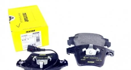 Тормозные колодки VW Multivan / Transporter передняя сторона S = 20,1mm с датчиком 03 - TEXTAR 2374602