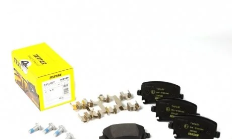 Тормозные колодки AUDI / SEAT / SKODA / VW A3 / Leon / Octavia / Golf задняя сторона 03 - TEXTAR 2391402