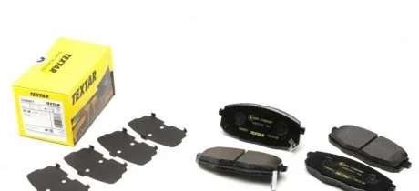 Тормозные колодки HYUNDAI / KIA i30 / Carens / Ceed передняя сторона 02 - TEXTAR 2396601