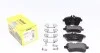 Тормозные колодки MERCEDES A (W169) / B (W245) передняя сторона 04-12 2407702