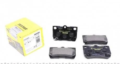Тормозные колодки LEXUS / TOYOTA GS / IS / Crown / Mark X задняя сторона 03 - TEXTAR 2432301