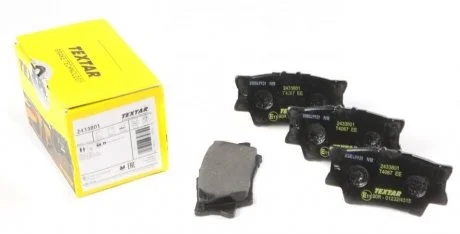Тормозные колодки DAIHATSU / LEXUS / PONTIAC / TOYOTA Altis / ES / Vibe / Avalon / Camry задняя сторона 05 - TEXTAR 2433801