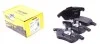 Тормозные колодки CITROEN C4 передняя сторона 07 - 2455701