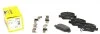Тормозные колодки TOYOTA Auris / Corolla задняя сторона 07 - TEXTAR 2466401 (фото 1)