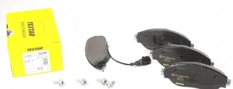Гальмівні колодки AUDI A8 "F "09>> TEXTAR 2473803