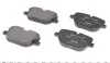 Тормозные колодки LAND ROVER RangeRover задняя сторона 09 - TEXTAR 2508501 (фото 3)