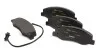 Тормозные колодки NISSAN / OPEL / RENAULT Movano / Master задняя сторона 10 - TEXTAR 2517201 (фото 2)
