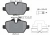 Тормозные колодки MINI Cooper задняя сторона 10-16 TEXTAR 2547801 (фото 2)