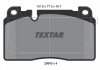 Комплект гальмівних колодок TEXTAR 2564305 (фото 2)