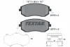 Гальмівні колодки SUBARU Forester/Impreza "F "10>> TEXTAR 2576001 (фото 10)