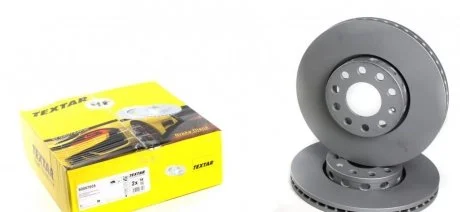 Диск тормозной AUDI / SKODA / VW 100 / A4 / A6 / Exeo / Passat передняя сторона D = 288mm 90-13 TEXTAR 92057605