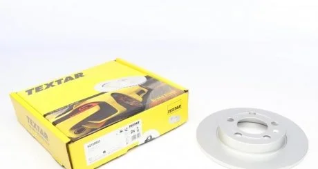 Диск тормозной AUDI / SKODA / VW A3 / TT / Octavia / Bora / Golf R D = 239mm 96-13 TEXTAR 92105803