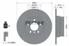 Диск тормозной BMW X5 (E53) R D = 324mm 00- 06 TEXTAR 92107403 (фото 6)