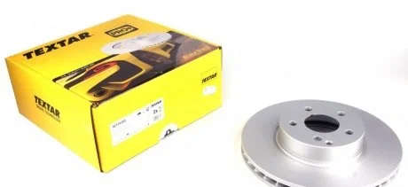 Диск тормозной MERCEDES E (W211) передняя сторона D = 312mm 02-10 TEXTAR 92115305