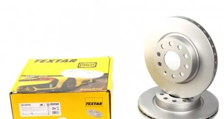 Диск тормозной AUDI / SEAT / SKODA / VW A3 / Toledo / Octavia / Caddy / Golf передняя сторона D = 280mm 03 - TEXTAR 92120705