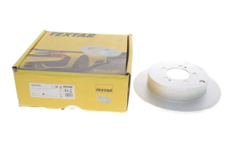 Диск тормозной MITSUBISHI / PEUGEOT Lancer EVO / Outlander II / 4007 R D = 302mm 05 - TEXTAR 92167003