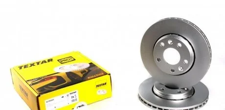 Диск тормозной RENAULT Megane / Fluence передняя сторона D = 280mm 07 - TEXTAR 92195505