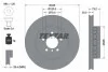Диск тормозной передний Z4 Roadster (E89) "F D=348mm "09-16 TEXTAR 92266825 (фото 1)