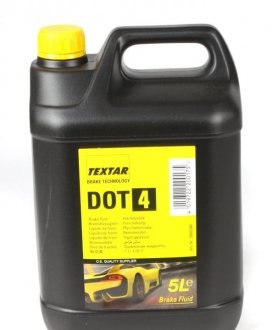 Тормозная жидкость DOT4 5,0L TEXTAR 95002300