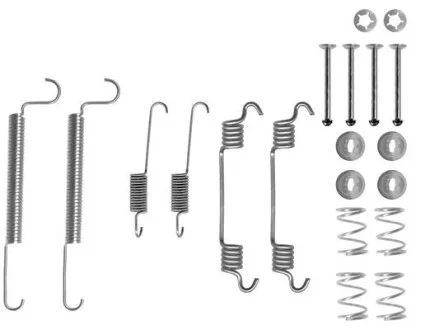 Монтажный к-т тормозов. колодок OPEL Astra / Vectra / Zafira задняя сторона 95-05 TEXTAR 97011800