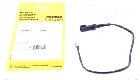 Датчик износа колодок TEXTAR 98051800 (фото 1)