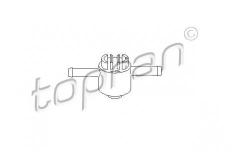 Клапан, топливный фильтр TOPRAN / HANS PRIES 102730 (фото 1)