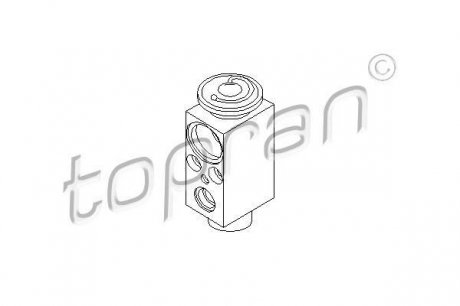 Розширювальний клапан кондиціонера TOPRAN / HANS PRIES 110730