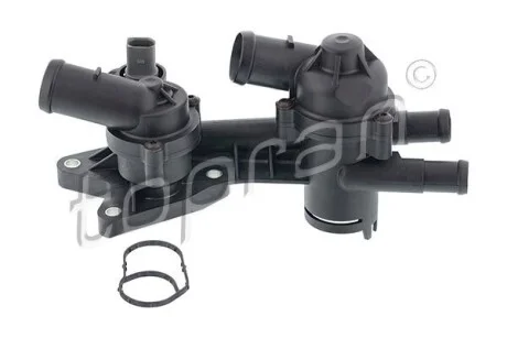 Корпус термостата 1.4 TSI Octavia Rapid Superb VW- Golf Yeti Jetta Passat Tiguan 2007-2018 TOPRAN / HANS PRIES 116594 (фото 1)