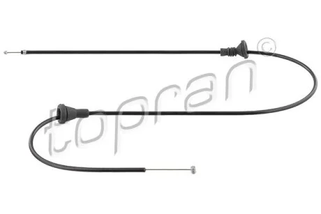 Трос відкривання капоту (1026мм) BMW X3 (E83) 2.0-3.0D 09.03-12.11 TOPRAN / HANS PRIES 503912